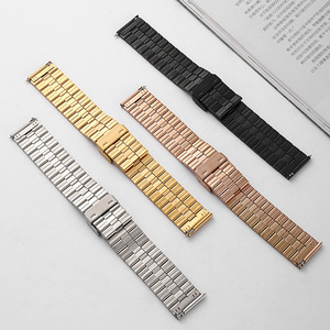 <span class=keywords><strong>Bracelet</strong></span> en acier inoxydable en gros pour <span class=keywords><strong>Apple</strong></span> <span class=keywords><strong>Watch</strong></span> Series 8/7/6/SE, maillons articulés en bambou (maillons à perle unique), fermoir intégré - Product Image 3