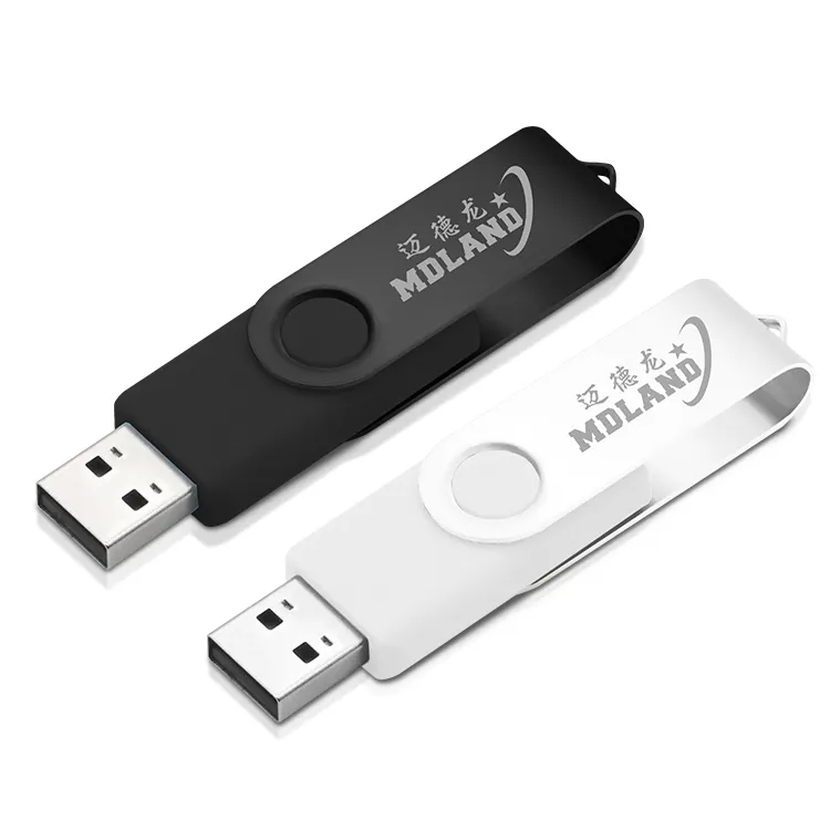 Customized Logo Metal Swivel Usb 1GB 2GB 4GB 8GB 16GB 32GB 64GB 128GB Promotional Memory Usb Gift Pen Drive USB 3.0 Flash Drives
