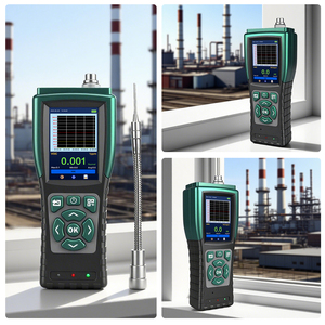 Erschwing liche tragbare H2S-Detektor-Gasprüfgeräte H2S-Pumpen-Suciton-Analysator Speichern Sie historische Daten für unterirdische Rohrleitungen - Product Image 6
