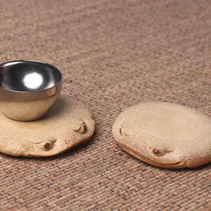 Bamboo <b>Tea</b> Mat Round Eco-Friendly For Kung Fu <b>Tea</b> <b>Set</b> Afternoon <b>Tea</b> Traditional Chinese Style Gift - Product Image 4