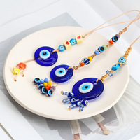 Rétroviseurs de voiture Boho faits à la main, décoration de chambre murale, Protection de la chance, mauvais œil d'ange, pendentifs de voiture, breloques