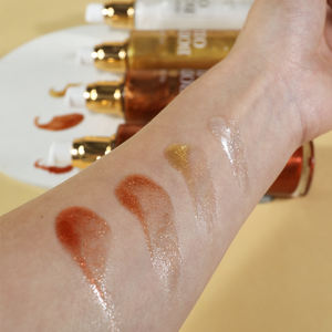 Productos de Belleza para Mujer al por Mayor, Muestra Gratuita, 4 Tonos Radiantes, Aceite Corporal Brillante de Lujo de Rápida Absorción para Piel Oscura - Product Image 5