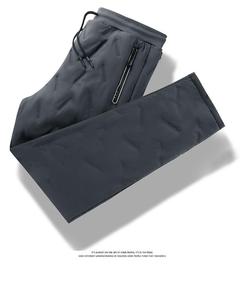 <span class=keywords><strong>Pantaloni</strong></span> Invernali da Uomo in Cashmere di Agnello e <span class=keywords><strong>Velluto</strong></span>, Taglia Grande, Casual, <span class=keywords><strong>con</strong></span> Cappuccio in Cotone - Product Image 4