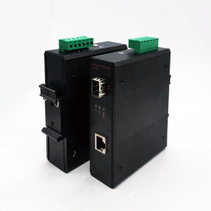 Precio de Fábrica 2026 Convertidor de Medios Ópticos Gigabit SFP Industrial 20KM 1 SFP Fibra 1 RJ45 10/100/1000M - Product Image 5