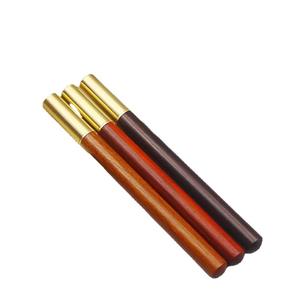 黄铜红木钢笔黑木签字笔木制中性笔商务礼品套装标志 - Product Image 5