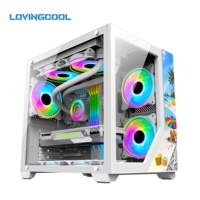 2026 Low Price Computer Desktop for Gaming Office Home Personal Use 5 Years Warranty for Gaming Factory Cost MicroATX PC Cases