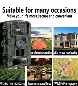 Piège de <span class=keywords><strong>chasse</strong></span> pour animaux avec vision nocturne Objectif grand angle Capteur d'imagerie 4K étanche Batterie à pile sèche Caméra de piste de vie sauvage - Product Image 6