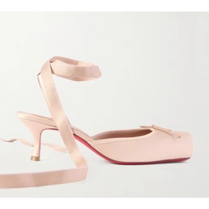Nuevas Zapatillas de Ballet Elegantes y Sexys con Tacón Bajo, Punta Cuadrada, Cierre de Lazo en el Tobillo y Cordones para Mujer - Product Image 4
