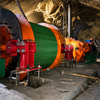 Treuil de levage minier robuste, machine de levage électrique pour l'exploitation minière souterraine
