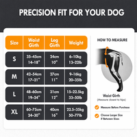 Harnais de soutien dorsal professionnel et durable pour chien, en polyester respirant, solide, PETSGUARD, écharpe de levage pour animaux de compagnie, récupération post-opératoire, arthrite