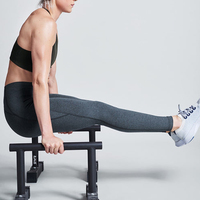 OEM Pantalon de yoga uni et extensible à taille haute pour femme Jogging de gymnastique avec bout de chameau legging Push up Booty Scrunch Pantalon de yoga Butt Lifter