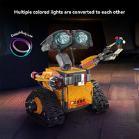 673 pièces 5-en-1 RC Robot bloc de construction ensemble jouet de Construction créatif avec APP télécommande programmation en plastique Durable