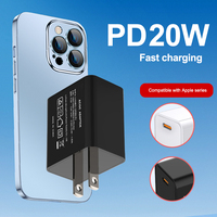 Adaptador de Corriente USB-C PD de 20W Shenzhen Lvxiangyuan, Enchufe JP, Certificación PSE, Carga Rápida, Protección OVP para iPhone 12-17