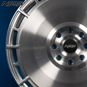 Jantes sport NJQS forgées OEM à déport profond 18-24 pouces, finition brossée concave, neuves pour BMW <span class=keywords><strong>Urus</strong></span> C8 Audi Jante <span class=keywords><strong>Lamborghini</strong></span>, en aluminium de luxe - Product Image 3
