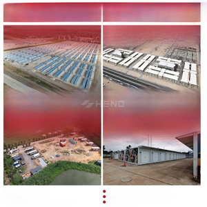 Cammi House Casa Contenedor Modular Plegable Económico de 20 pies, Casa Móvil Pequeña para Campamento de Refugiados Temporal, Dormitorio, Tienda - Product Image 5