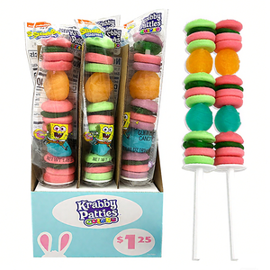 Fabricant de bonbons Halal Hot Dog Hamburger doux en forme de <span class=keywords><strong>sucette</strong></span> collations exotiques Gummy Stick Candy(28pcs/ctn) - Product Image 2