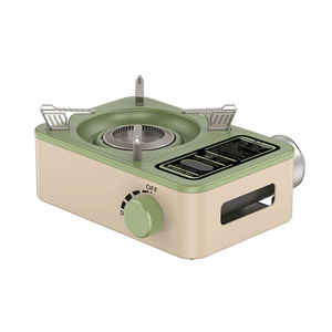 Nouvelle cuisinière à cassette 2026, équipement de cuisson extérieur, réchaud à <span class=keywords><strong>gaz</strong></span> portable pour <span class=keywords><strong>camping</strong></span>, compatible avec les cartouches de <span class=keywords><strong>gaz</strong></span> domestiques - Product Image 1