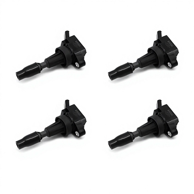 27301-2B120 Pencil Ignition Coil 12V 4-Pin COP OEM Spec Replacement Stable Spark Low Return Rate for Hyundai Kia