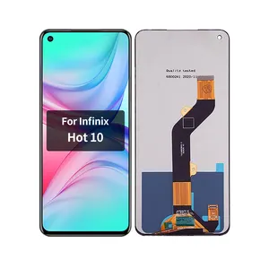 Мобильный телефон Lcd для infinix hot 10 play оптом мобильный телефон сенсорный экран ЖК-дисплей для infinix hot 10 Lcd