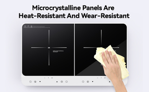 Điện Mini 2 Burner Bếp Cảm Ứng 1600W Kết Hợp 18000W Với 3400W Hot Nồi Bếp Điều Khiển 2 Burner Hồng Ngoại Bếp - Product Image 3