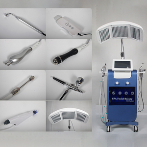 7 Color 8-in-1 Oxygen Jet Facial Machine Ultrasonic Hydro Dermabrasion for Anti-Aging Acne Treatment Wrinkle Removal Whitening - Product Image 2