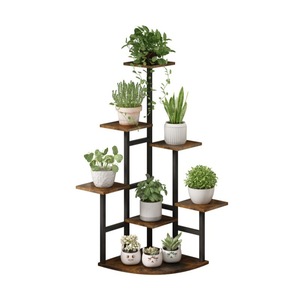 Wrought <b>iron</b> indoor flower rack, multi-layer display rack for home living room and balcony, office succulent and pothos storage - Product Image 5