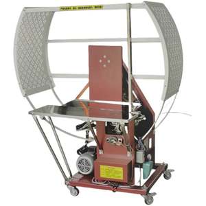 Machine automatique de ligature en spirale pour tubes ronds, bocaux, câbles, tuyaux d'eau, barils, et pour le regroupement de viande congelée avec fil PE - Product Image 6