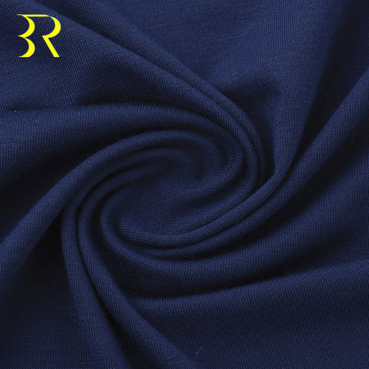 Белая Трикотажная хлопковая лайкра, трикотажная ткань для одежды