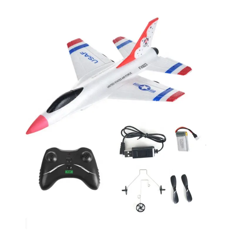 DIY Foam Remote Control Airplane Radio Control Toys Outdoor Gliding Aircraft 2.4G RC Plane For Kids And Adult