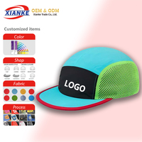 Gorra de Camionero XNKY OEM 2026 para Senderismo y Campamento, 7 Paneles Bordados, de Alta Calidad para Hombre, con Cierre a Presión, Gorras de Béisbol con Logotipo Personalizado