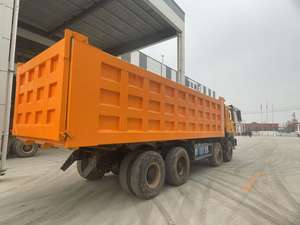 Shacman murah bagus 6x4 truk sampah Euro 3 bahan batu pasir truk sampah untuk dijual - Product Image 5