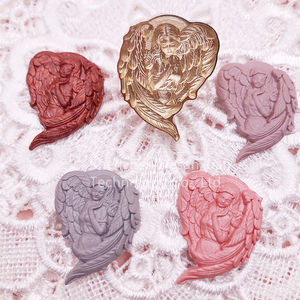 <span class=keywords><strong>Sello</strong></span> de cera 3D brillante <span class=keywords><strong>con</strong></span> <span class=keywords><strong>nombre</strong></span> para boda, cuentas de hadas para invitación, álbum de recortes, <span class=keywords><strong>sello</strong></span> de Ángel transparente - Product Image 3