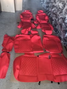 ชุดหุ้มเบาะรถยนต์หนัง Napa แบบสั่งทำพิเศษ ระดับไฮเอนด์ ครอบคลุมทุกส่วน สำหรับรถยนต์ Toyota/<span class=keywords><strong>TESLA</strong></span>/HONDA/AUDI รับประกัน <span class=keywords><strong>3</strong></span> ปี หนังระบายอากาศได้ดี - Product Image 3