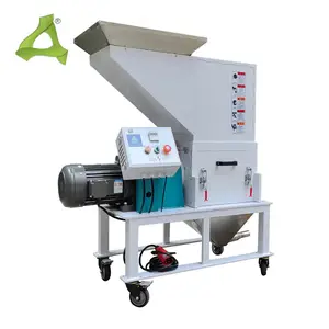 Broyeur en plastique à basse vitesse 2HP Machine de granulation de recyclage de plastique sans écran Broyeur en plastique à vendre