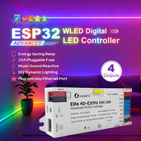 Contrôleur WLED avancé Gledopto Elite 4D-EXMU 2026 à bas prix, haute stabilité, DC 5-12-24V