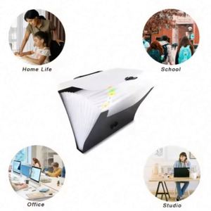 Carpeta de Archivos Portátil Tipo Acordeón de Viaje, Expandible, con Capacidad para 500 Hojas Tamaño Carta/A4, 13 Bolsillos, de la Mejor Calidad, en Oferta - Product Image 3