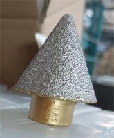 20/35/50mm M14 Filetage Brasé Diamant Chanfrein Cône Carrelage Fraise Forets pour Trous de Sortie Agrandissement Polissage