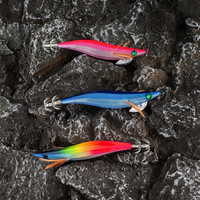 Raylor Oem Nouveau Design 2.5 #   3 #   3.5 #    Leurre de pêche en mer longue portée pour eau salée, effet dichroïque, pulvérisation de peinture, type Squid Jig Egi