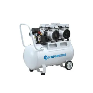 Air Pump High Pressure Small-Scale Circular Iron Silence 55L 220 Volt Air Compressor