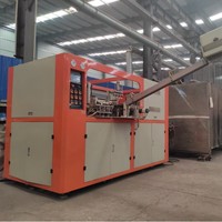 Machine de soufflage entièrement automatique à 6 cavités haute vitesse pour la production de préformes PET pour bouteilles de boissons et d'eau minérale, modèle 855