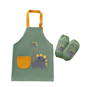 Juego de Delantales Impermeables para Niños Zixi, Delantales de Arte para Bebés, Delantales de Pintura para Niños de Jardín de Infancia, Ropa de Pintura Resistente a la Suciedad - Product Image 4