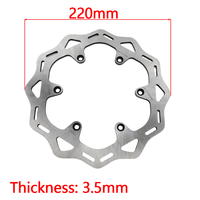 Disque de frein avant et arrière de 240 mm 220 mm pour KTM SX XC 85 105 2021-2023 2024 2025 Accessoires de moto tout-terrain
