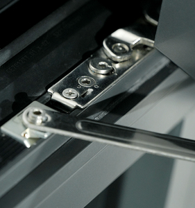 Đôi tráng men nhôm nghiêng và biến Windows chống cháy cách nhiệt im lặng nhiệt phá vỡ cửa sổ xoay - Product Image 6