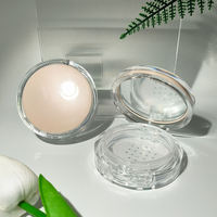 Boîtier vide pour fond de teint compact pressé, maquillage pour le visage, BB CC, avec logo privé, conteneur