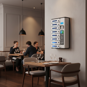 MIA 8 Bay Metal Charging Locker PD 20W Fast Charging Wall Mount Indoor Commercial Phone Charging Station for Public Venues - Product Image 2