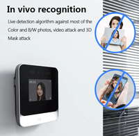 Servidor de pantalla táctil de 2,8 pulgadas, Control de acceso con reconocimiento facial, WIFI, lector RFID y MF, asistencia facial barata