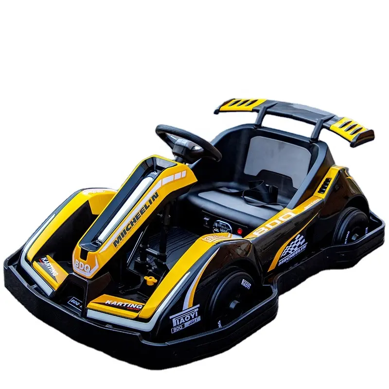 Günstiger Preis Baby Rot Schwarz Gelb Farbe Fahrt mit dem Auto mit Bildung Musik Led Light USB Power Batterie Electric Go Kart