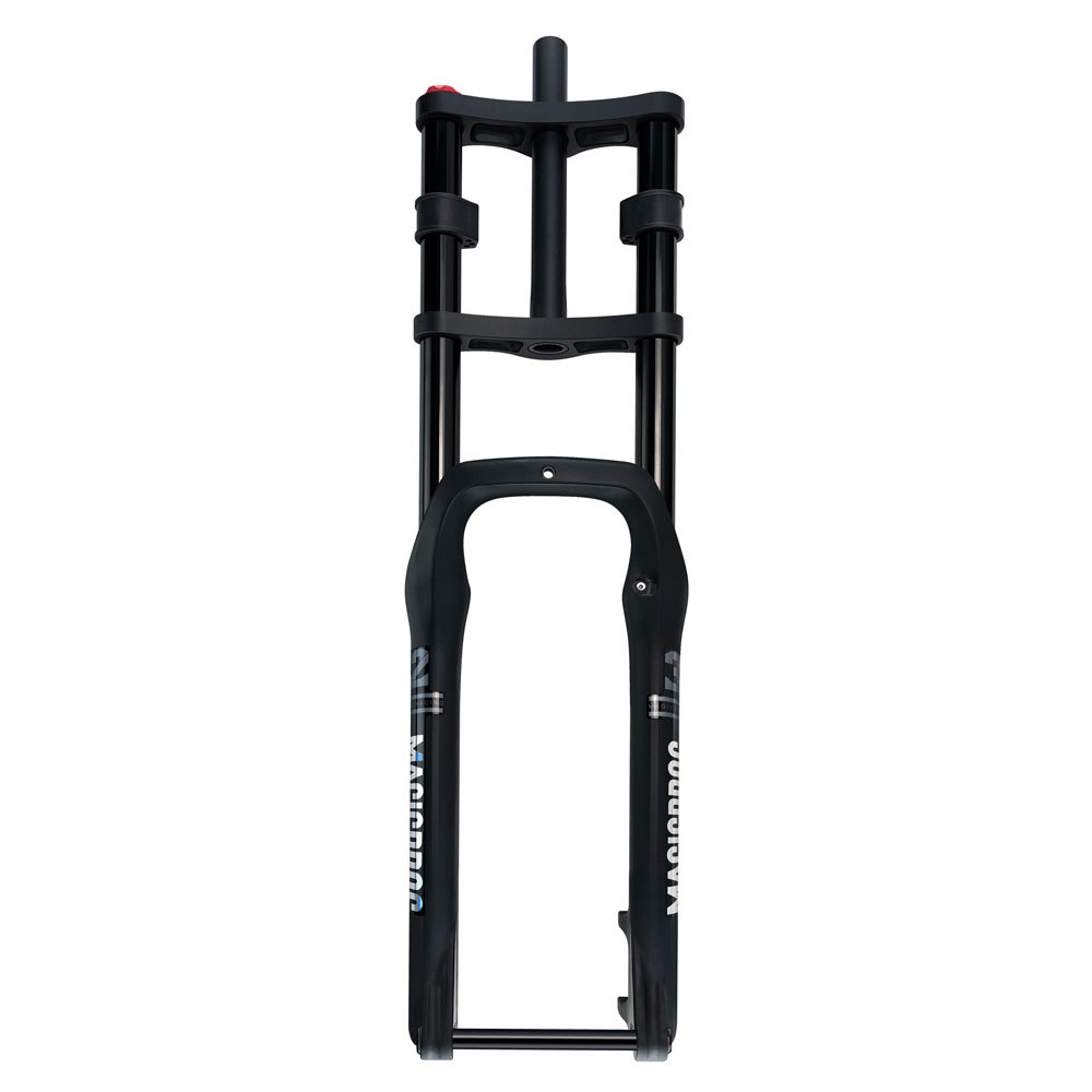 Fourche Suspension Avant VTT 20 Pouces - 100mm De Course, Blocage, Frein à Disque - Neuf