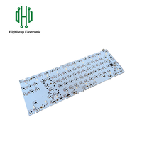 Rgb Tipe C terlaris yang dapat disesuaikan 40% 50% 60% 65% 75% Tkl 80% 100 Keyboard PCB RGB