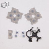 Coussin en caoutchouc conducteur en silicone WEIAI pour manette PS5 BMD-010 BMD-020 BMD-030, coussin en caoutchouc conducteur pour boutons
